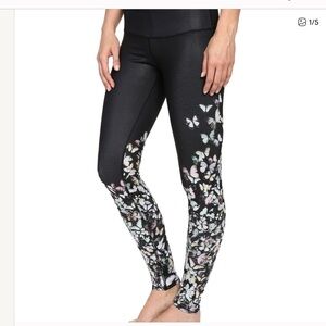 Alo Yoga Possible Size L Large Gypset Goddess Multicolored Butterfly Leggings